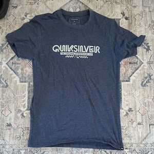 Quiksilver Men's Navy Graphic Tee